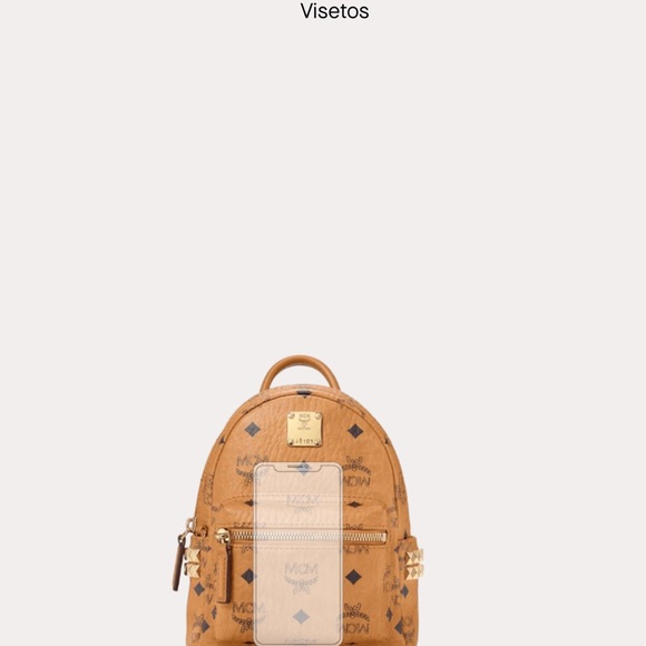 MCM mini bookbag - Picture 11 of 13